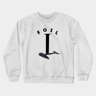 Foil Junkie Hydrofoil Addict Crewneck Sweatshirt